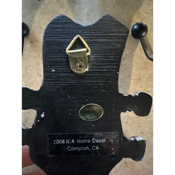 Electric and Acoustic Guitar Headstock RESIN Decorative Wall Hooks 2008 ICA Home - Picture 6 of 12